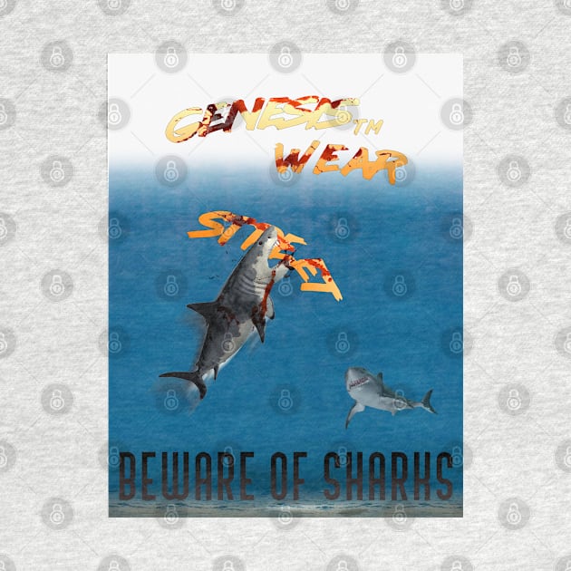 Genesis Streetwear - Sharks by retromegahero